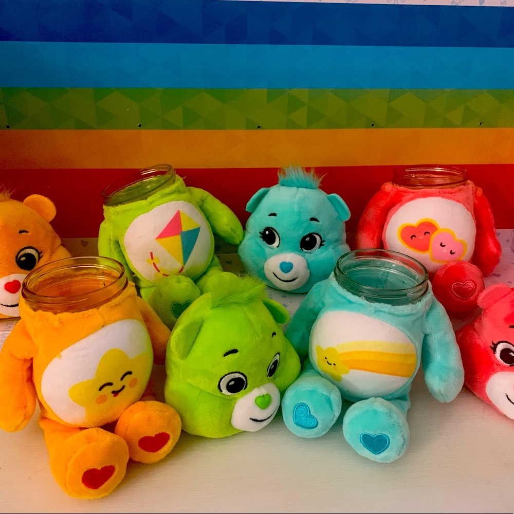 Care Bear Stash Jars
